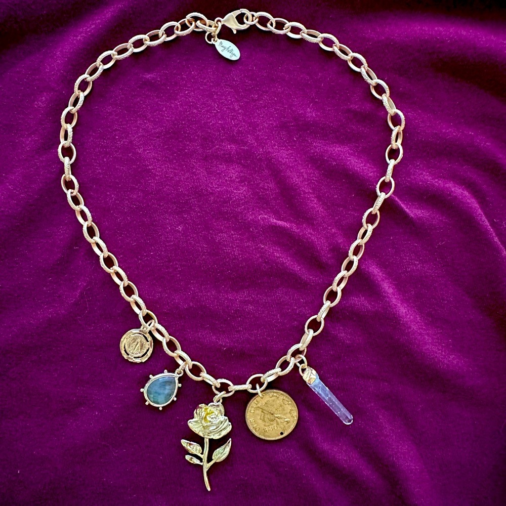 Mary Kathryn Design one of a kind charm necklace